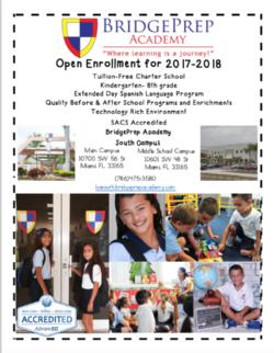 Open Enrollment for the 2017-2018 School Year